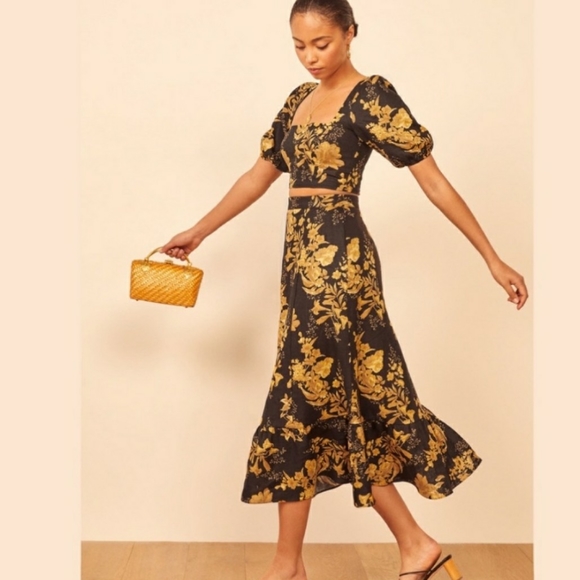 Reformation Yucca Linen Top. selling only the top. New without tag - Picture 4 of 4